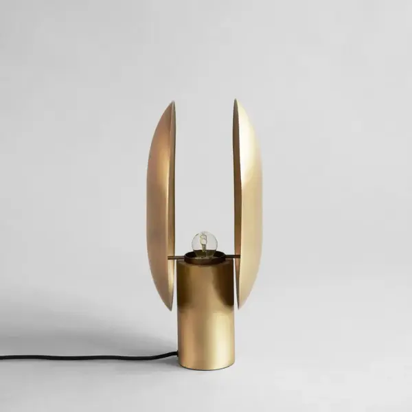 Lampe à poser en laiton Clam – Image 4