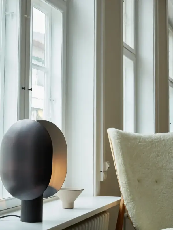 Lampe à poser en laiton Clam – Image 8